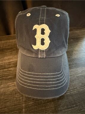 Boston Red Sox Cap with Cream 'B' Patch